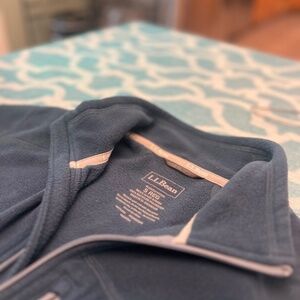 LL Bean Men's Fleece Zip Up Fleece